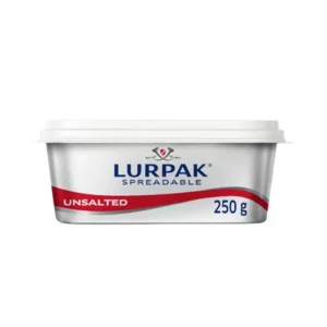 BUTTER - LURPAK SPREADABLE UNSALTED 250GR