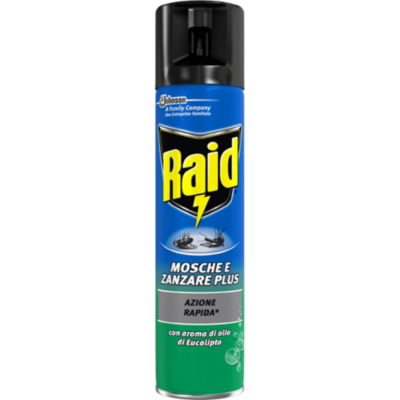 INSECT KILLER - RAID MOSCHE E ZANZARE CON EUCALYPTUS
