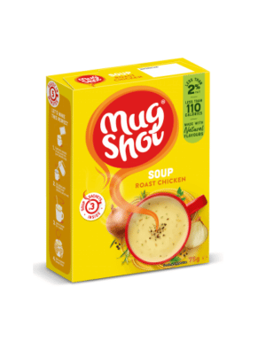SOUP - MUG SHOT SOUP ROAST CHICKEN 3 SACHETS