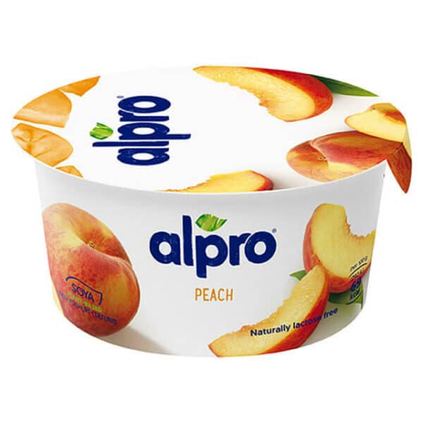 YOGURT ALPRO PEACH 150GR Mgarr Farms