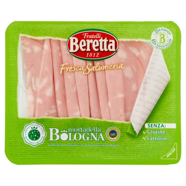 DELI BERETTA MORTADELLA BOLOGNA 100GR Mgarr Farms
