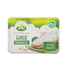 CHEESE - ARLA CREAM CHEESE GARLIC 150GR