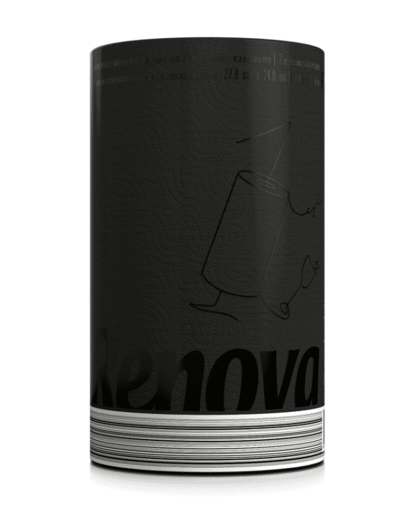 KITCHEN TOWEL - RENOVA BLACK