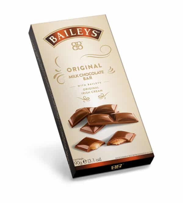 CHOCOLATE - BAILEYS MILK CHOCOLATE BAR *90GR