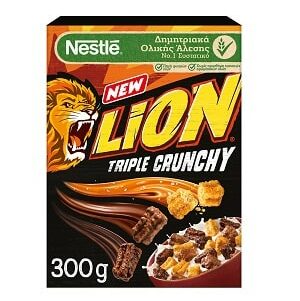 CEREALS - LION TRIPLE CRUNCHY 300GR
