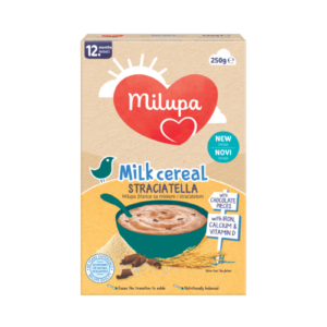 BABY FOOD - MILUPA MILK CEREAL STRACIATELLA - 12 MONTHS