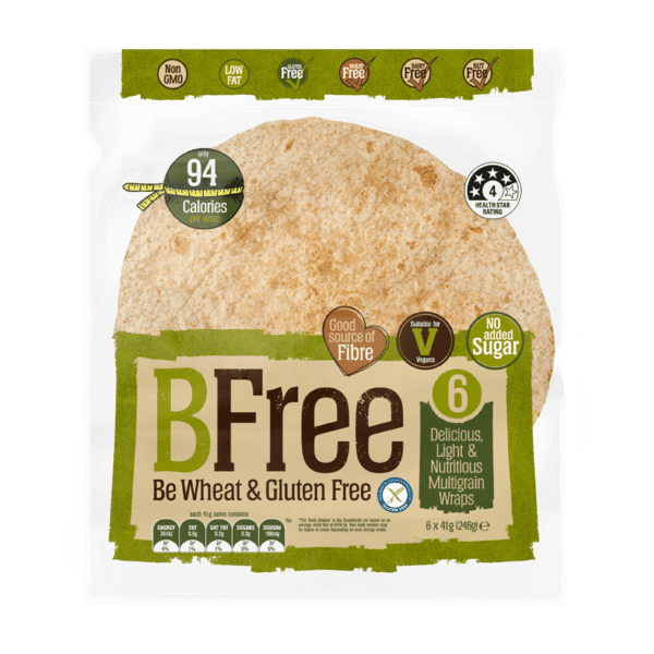 WRAP - BFREE MULTIGRAIN WRAPS 9INC *6