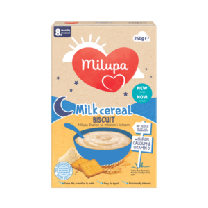 BABY FOOD - MILUPA MILK CEREAL MIXED - 6 MONTHS