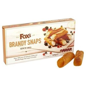 BISCUITS - FOX BRANDY SNAPS 100GR