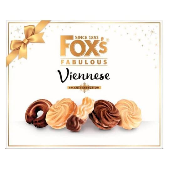 BISCUITS - FOX VIENNESE BISCUIT SELECTION BOX 350GR