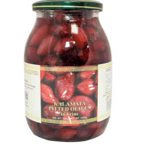 CANNED - KALAMATA PITTED OLIVES   550GR CAMEL BRAND