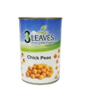 CANNED - 3 LEAVES CHICKPEAS 400GR