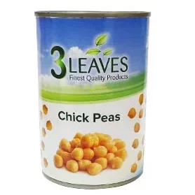 CANNED - 3 LEAVES CHICKPEAS 400GR