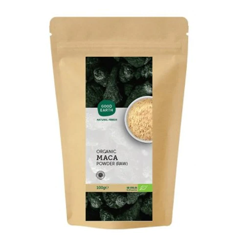 POWDER - GOOD EARTH ORGANIC MACA POWDER (RAW) 100GR