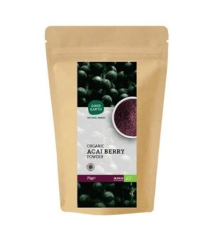 POWDER - GOOD EARTH ORGANIC ACAI BERRY POWDER 75GR
