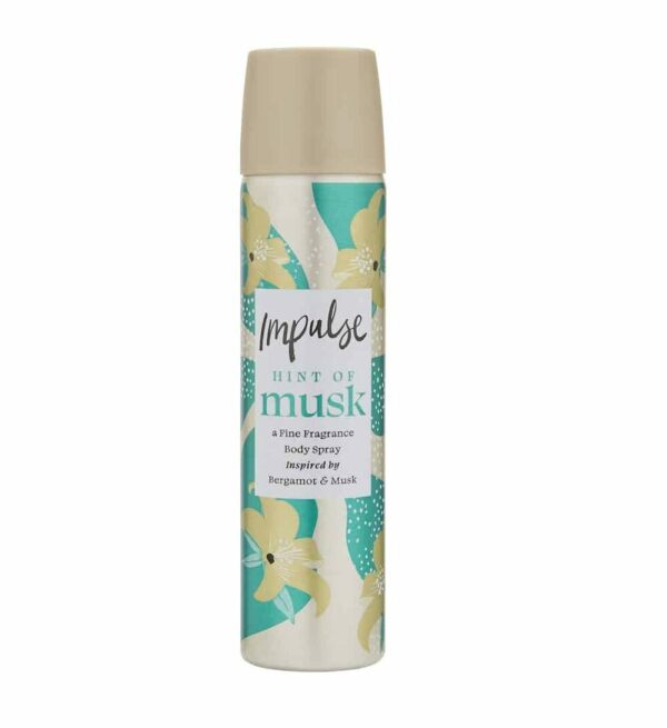 PERSONAL CARE – IMPULSE BODY SPRAY - HINT OF MUSK 75ML