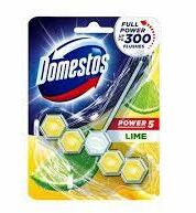CLEANING - DOMESTOS TOILET TABLET - LIME
