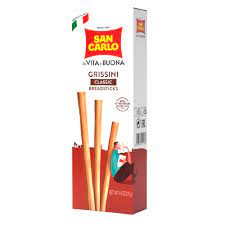 CRACKERS & GALLETT - SAN CARLO GRISSINI CLASSIC 125GR
