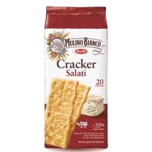 CRACKERS - MULINO BIANCO CRACKES UNSALTED *20