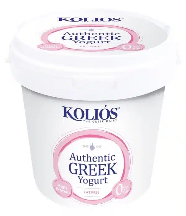YOGURT - KOLIOS GREEK YOGURT FAT FREE  1KG