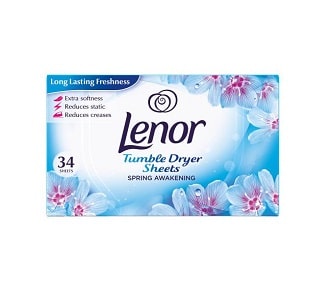 DETERGENT - LENOR TUMBLE DRYER SEETS - LENOR SPRING AWAKENING *34
