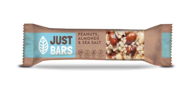 CEREAL BAR - JUST BARS PEANUTS, ALMONDS &  SEA SALT