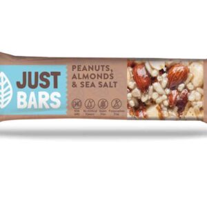 CEREAL BAR - JUST BARS PEANUTS, ALMONDS &  SEA SALT