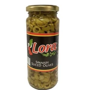 CANNED - LORA SLICED OLIVES 345G