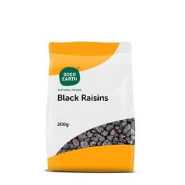 NUTS & DRIED FRUIT - GE BLACK RAISINS 200GR