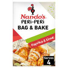 SAUCE - NANDO'S PERI PERI BAG & BAKE -  PAPRIKA & LIME
