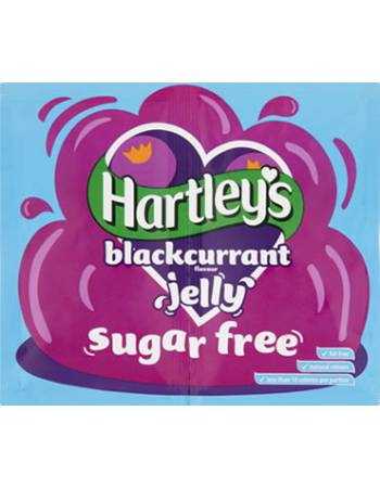 JELLY - HARTLEY'S  BLACKCURRANT SUGAR FREE