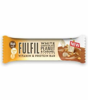 BAR - FULFIL WHITE CHOCOLATE  PEANUT CARAMEL PROTEIN BAR *1