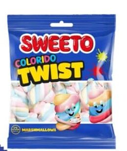 SNACK - SWEETO COLORIDO TWIST *60GR