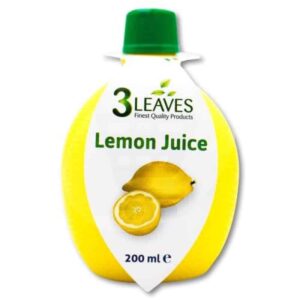 CANNED - 3 LEAVES LEMON JUICE 200ML