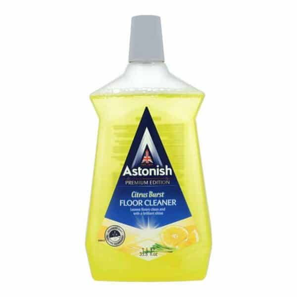 CLEANING - ASTONISH FLOOR CLEANER -  CITRUS BURTS 1LTR