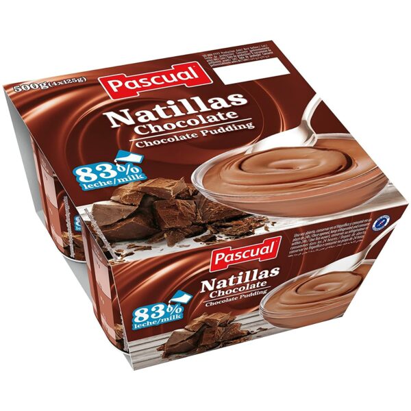 YOGURT - PASCUAL CHOCOLATE PUDDING 6*4*125G