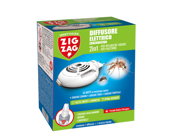 INSECT KILLER - ZIG ZAG MOSQUITO ELECTRIC  DISPENSER