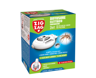 INSECT REPELLENT - ZIG ZAG MOSQUITO ELECTRIC DISPENSER