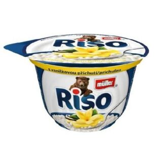 YOGURT - MULLER RISO MILK VANILLA YOGURT 200GR