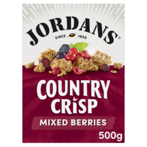 CEREAL - JORDANS COUNTRY CRISP MIXED  BERRIES 500GR