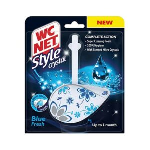 CLEANING - WC NET TOILET HANGER STYLE CRYSTAL  BLUE FRESH