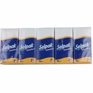 TISSUES - SELPAK TISSUE PACKS *10