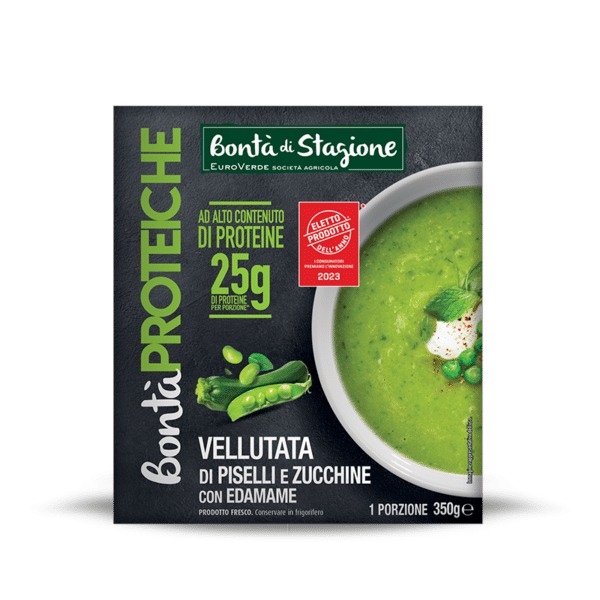 MEAL - VELLUTATA DI PISELLI ZUCCHINE EDAMAME E MENTA 350GR