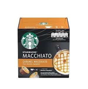 TEA, COFFEE & OTHERS -  STARBUCKS MACCHIATO CARAMEL *6 CAP