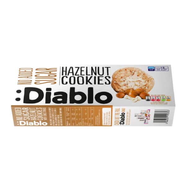 COOKIES - DIABLO HAZELNUT COOKIES NAS  135GR
