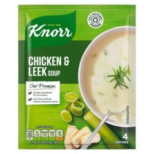 SOUP - KNORR CHICKEN & LEEK SOUP