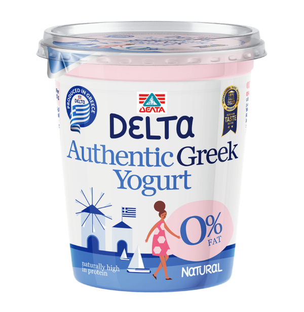 YOGURT - DELTA GREEK YOGURT 0% -  500GR