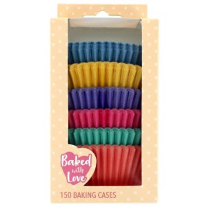 BAKING – BAKED WITH LOVE BAKING CUPS *6  COL *150