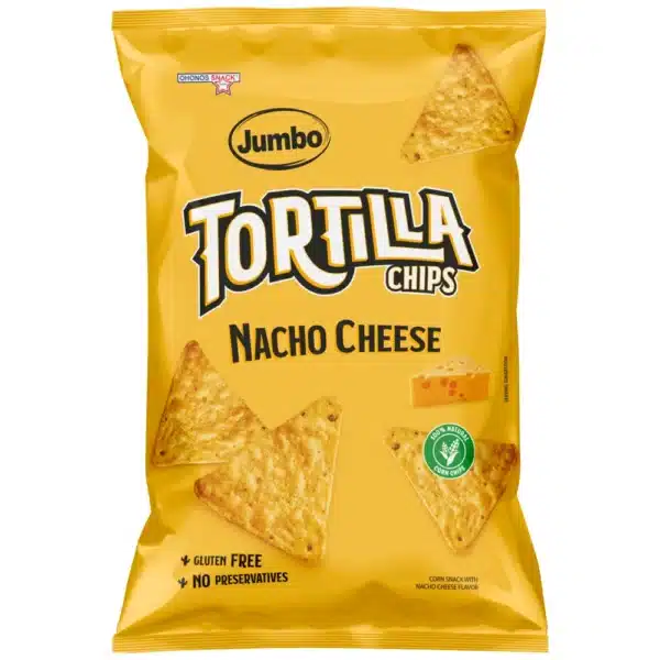 SNACK - JUMBO TORTILLA CHIPS 100GR -  CHEESE