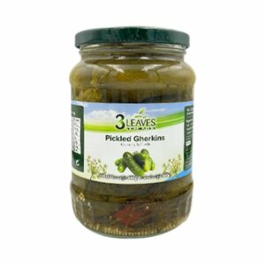 Canned – 3 Leaves Pickled Gherkins *680gr